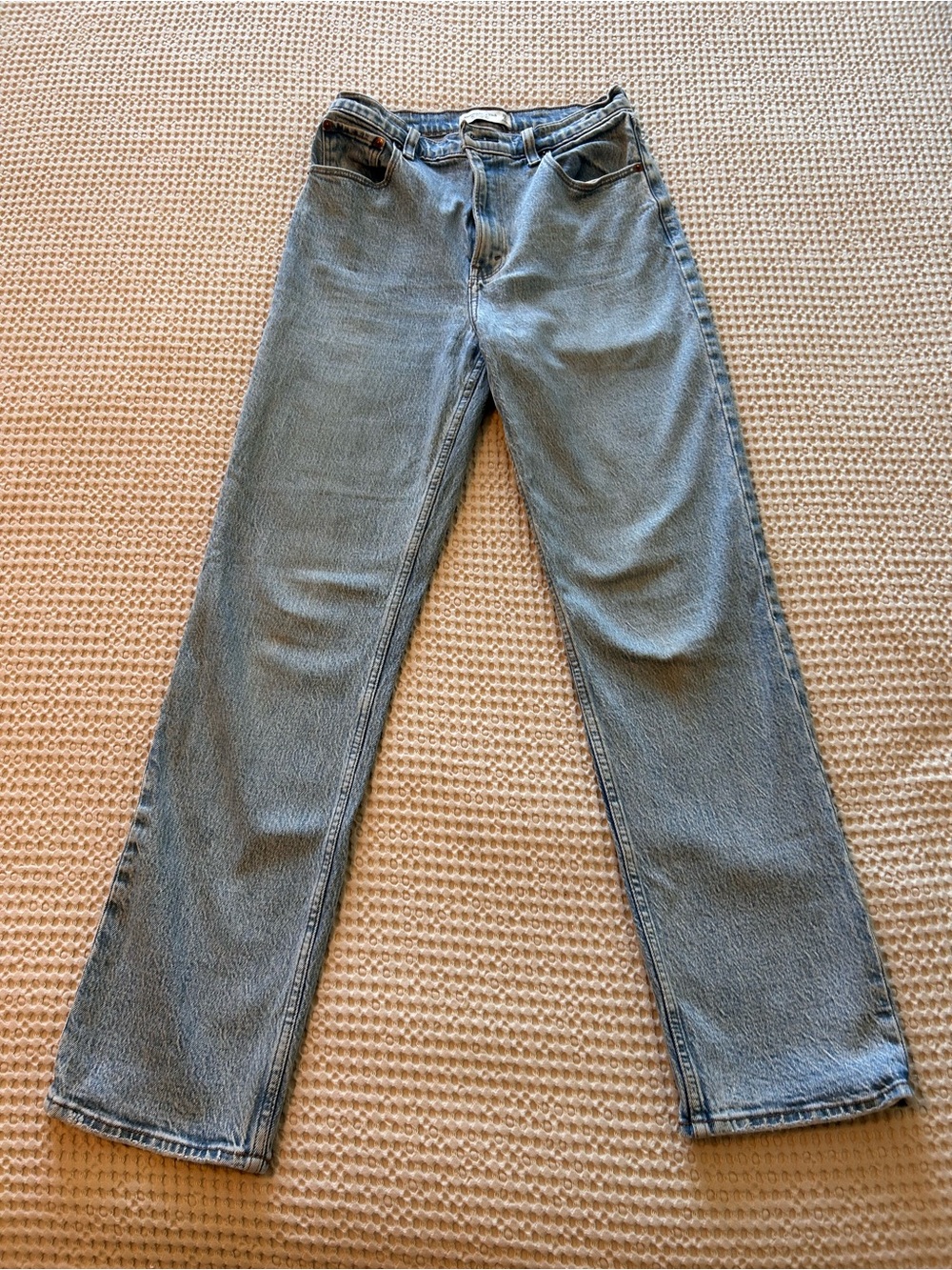 Abercrombie & Fitch Light Blue Straight Jeans